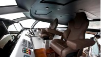 Adastra Yacht - Helm station
